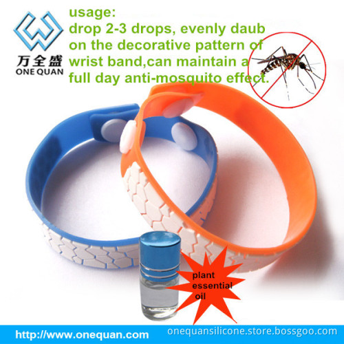 Expandable Press the button mosquito repellent bracelet